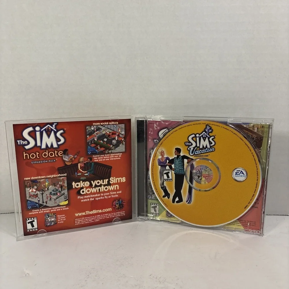 The Sims Vacation Expansion Pack PC 2000